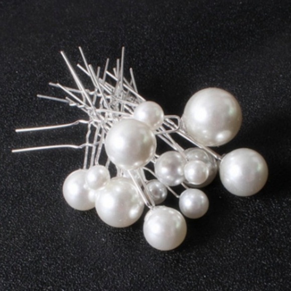 Set of 18 Bridal Hair Pins, Wedding Accessory, Pearl Pin, Wedding Hair 💕💕 - Picture 6 of 7